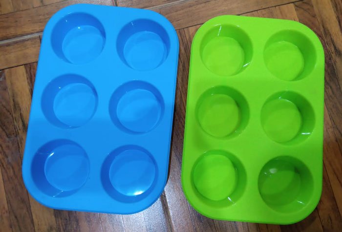 Silicone Muffin Pan 6 Cup