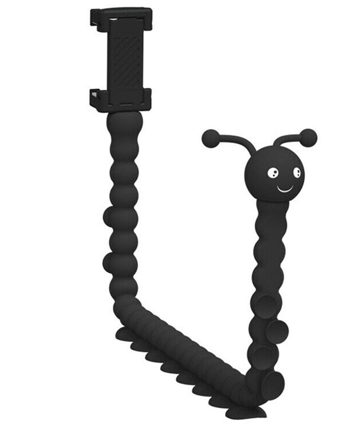 Lazy Smartphone Holder Suction 360 Flexible Cute Worm - JW-L8