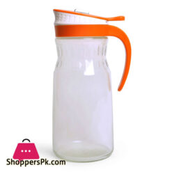 Brilliant Glassware Glass Jug  1.5 Liter  Orange - BR0230