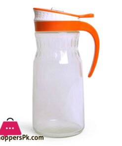 Brilliant Glassware Glass Jug  1.5 Liter  Orange - BR0230