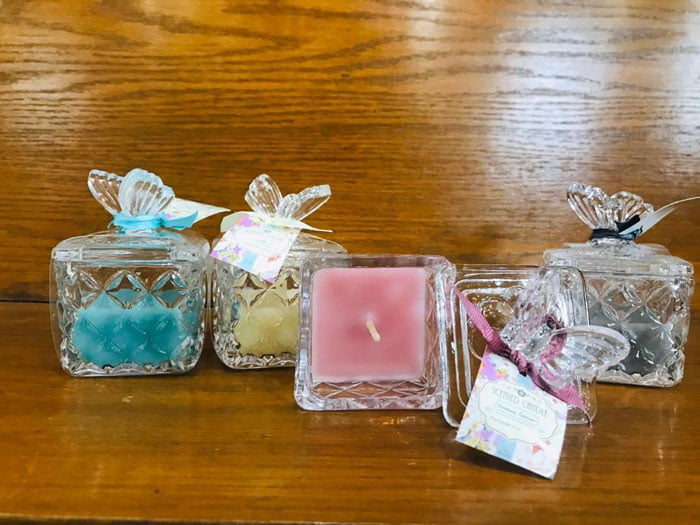 New Beautiful Butterfly Box Scented Candle 1 Pcs