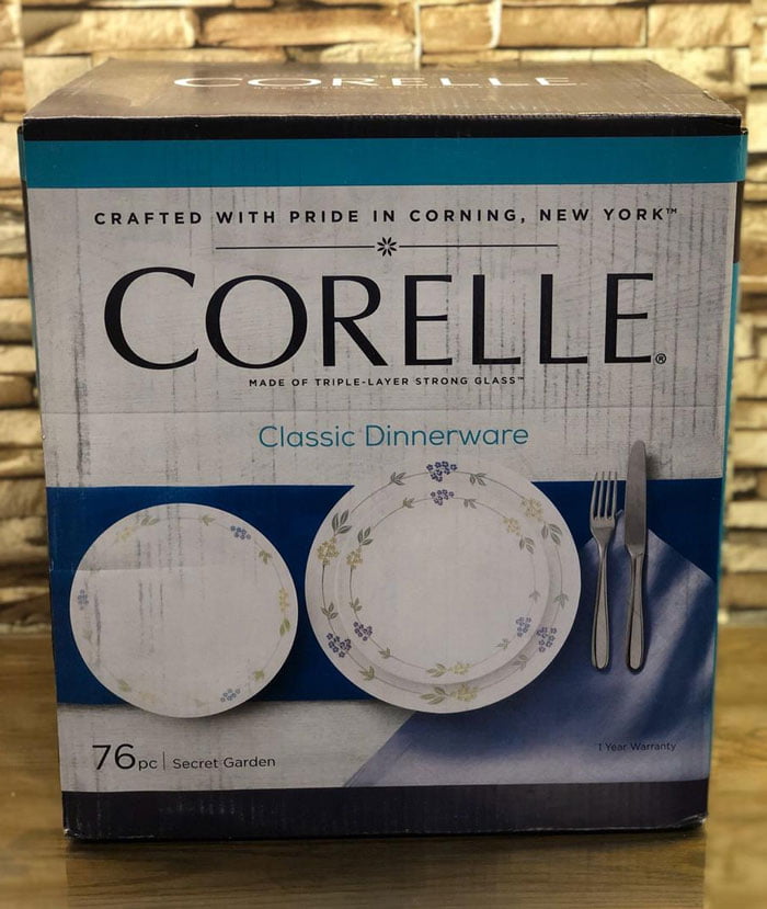 Corelle® Classic Dinnerware Secret Garden 76-Pc Set