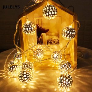Fairy Ball Led String Lights Outdoor Decoration