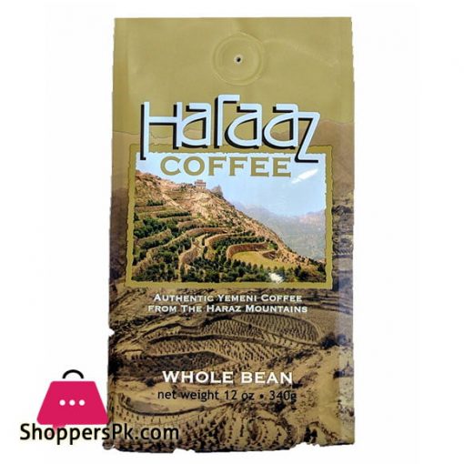 Hard To Find Authentic Coffea Arabica Mocha Coffee from the Haraaz Mountains (Yemen) Medium Roasted Whole Beans 125 Gm Bag