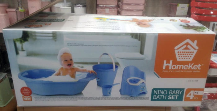 Homeket Nino Baby Bath Set 4-Pcs