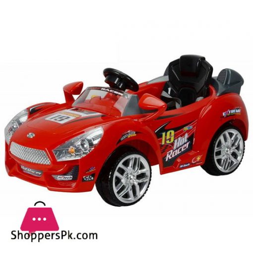 Hot Racer Ride On Car Rechargeable Battery Operated – Red