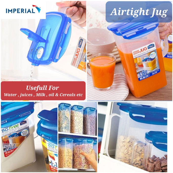 Imperial Lock N Lock Fridge Door Jug 1.5 Liter