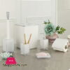 Limon Acrylic Plastic 6 Piece Bathroom Set