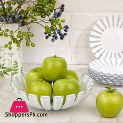 Limon Stainless Steel Fruit Basket Medium 9.5 x 4 Inch