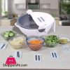 Magic Vegetable Cutter With Drain Basket 9 in 1 Multi-functional Kitchen Veggie Fruit Shredder Grater Slicer