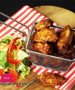 Mini Food Presentation Fry Basket 10x8x7.5 cm