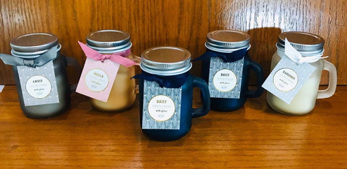 New Beautiful Small Cup Scented Candle 1 Pcs