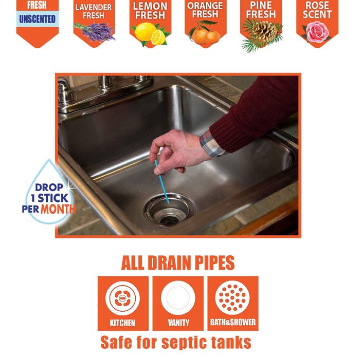 Sani Sticks Drain Cleaner As Seen On Tv