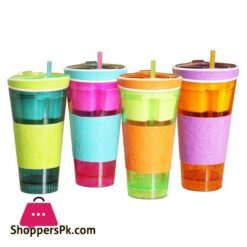 Snackeez Snack And Drink 2 In 1 Cup