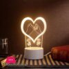 The Neon Lights 3D Stereo Night Light Small Table Lamp