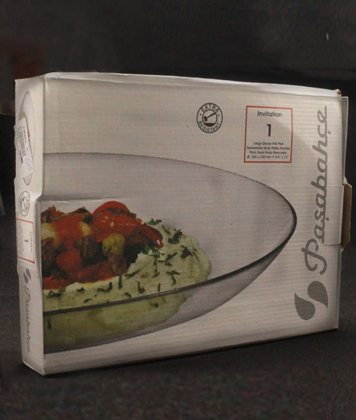 Pasabahce Invitation Oval Service Plate
