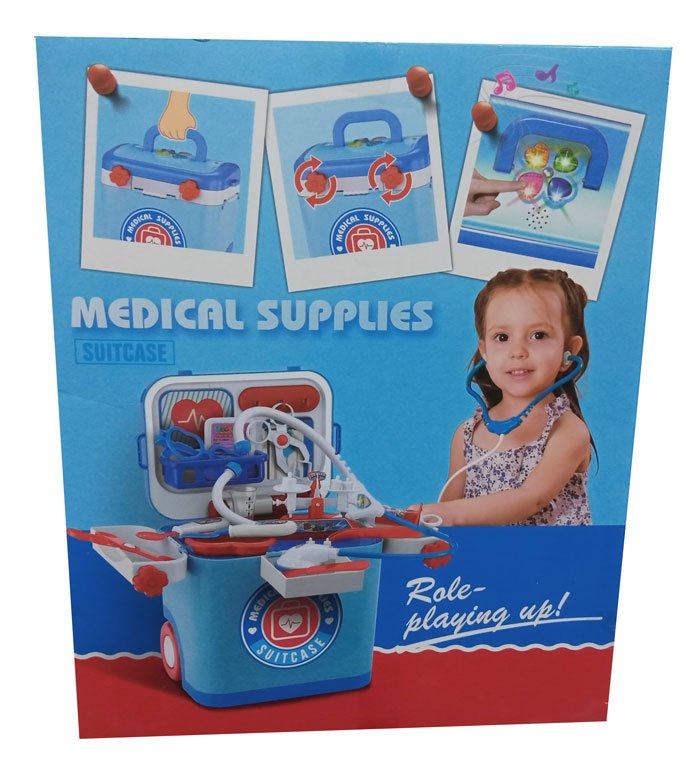 Medical Supplies Suitcase For Kids