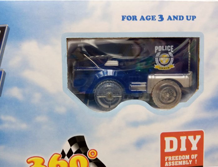 Luminous Function Police 23 Pcs Glow In The Dark