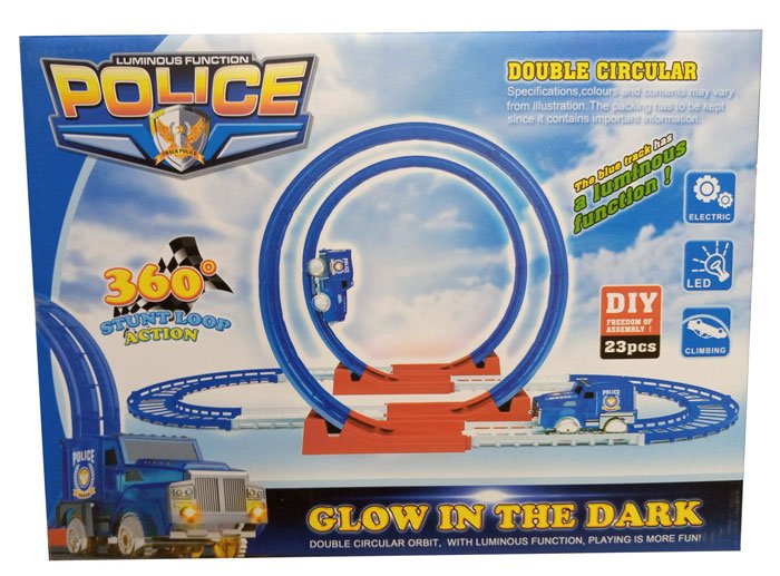 Luminous Function Police 23 Pcs Glow In The Dark