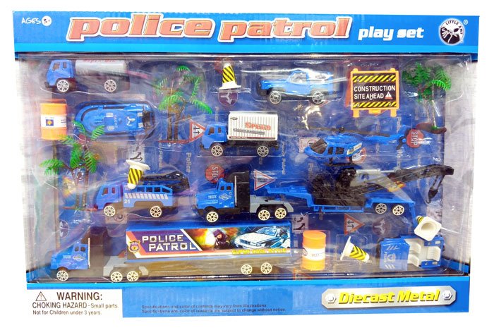 Police Patrol Play Set