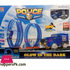 Luminous Function Police 23 Pcs Glow In The Dark