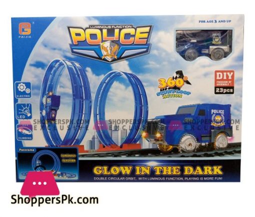 Luminous Function Police 23 Pcs Glow In The Dark