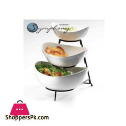 Symphony Trio Oval Bowl / Rack(6/c) SY4448