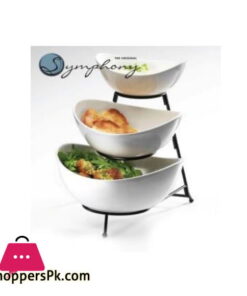 Symphony Trio Oval Bowl / Rack(6/c) SY4448