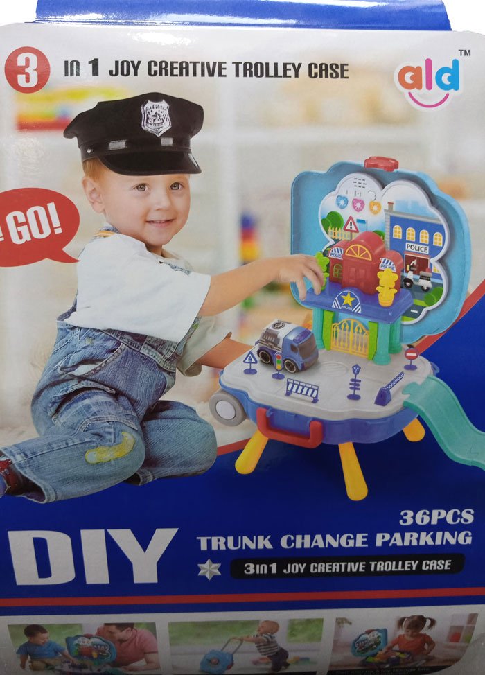 3 In 1 Joy Creative Trolley Case