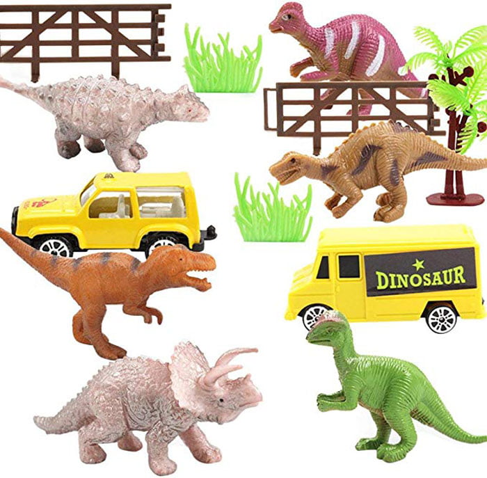 Dinosaur Transport Car Carrier Truck Toy with Dinosaur Toys Inside
