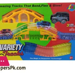 Variety Tracks 3Led Lights 168 Pcs of Glow Tracks