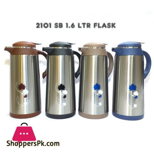1.6 - Litre Tea Coffee Drinks Vacuum Flask Thermos Jug