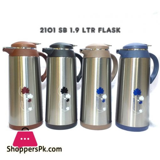 1 - Litre Tea Coffee Drinks Vacuum Flask Thermos Jug 2857