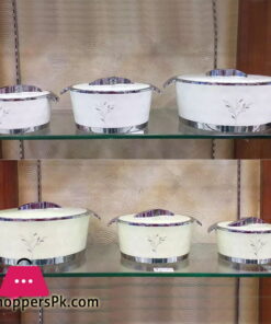 3 Pcs Arkon Food Warmer Set - Hot Pot Set