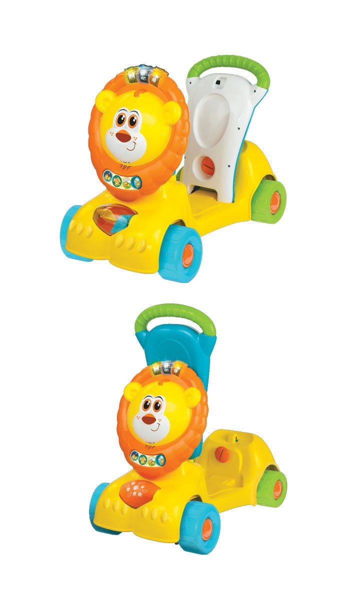 3-in-1 Grow-with-Me Lion Scooter