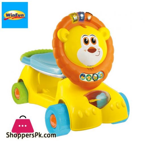 3-in-1 Grow-with-Me Lion Scooter