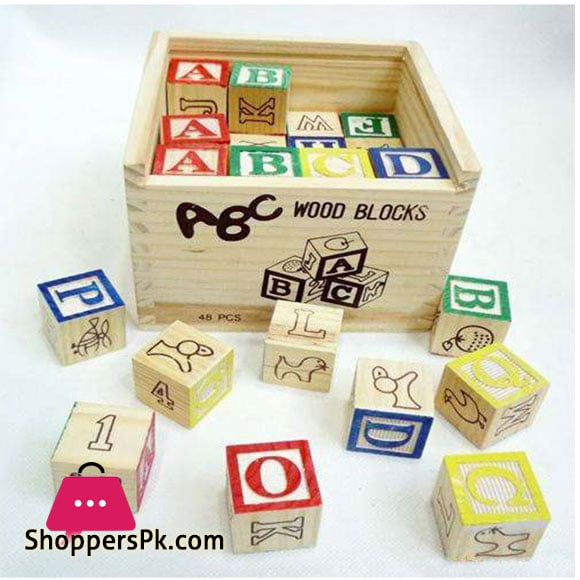 Abc Wood Block 45 Pcs 3 Abc Wood Block 45 Pcs
