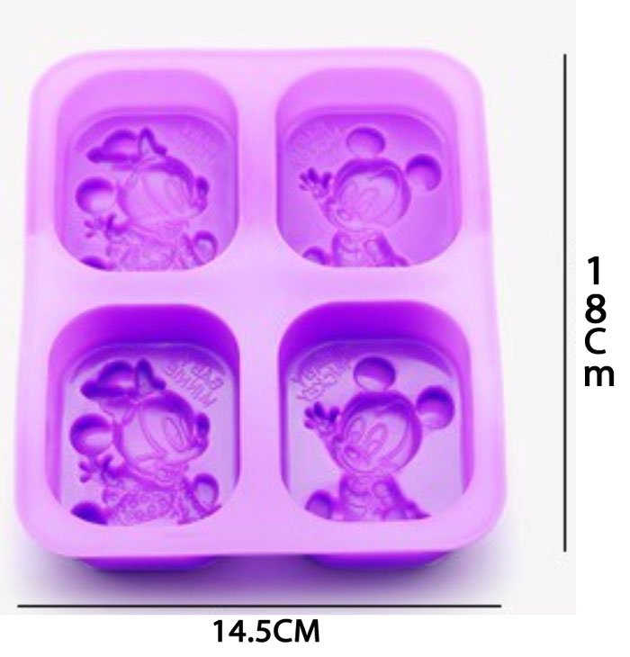 Baby Mickey And Minnie Mouse Silicone Mold