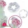 Big Peony Petals Cutter Gum Paste Flowers Cake Decorating Cutter 4-Pcs