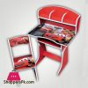 Cars Lightning McQueen Wooden Study Table & Chair Set For Kids