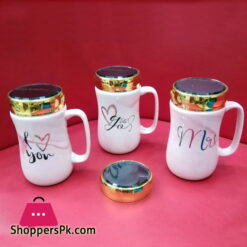 Ceramic Coffee Mug with Cap