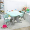 Children'S Play Study Table And Chair Set Lzy-14 1 Children'S Play Study Table And Chair Set Lzy-14