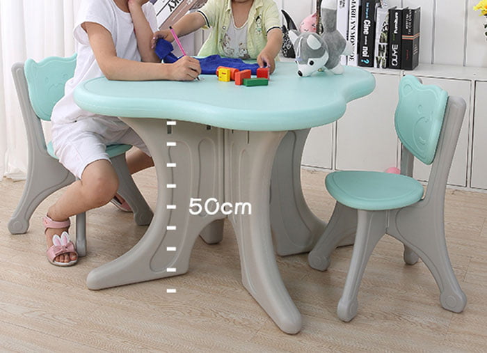 Children'S Play Study Table And Chair Set Lzy-14