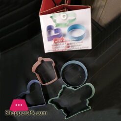 Cookie Cutter Metal Set of 4