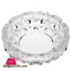 Deli Green Apple Crystal Heavy Glass Ashtray Round 5Inch