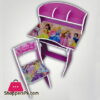 Disney Princess Wooden Study Table &Amp; Chair Set For Kids