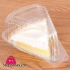 Disposable Triangle Serving Cake Slice Box Pack of 100 Pcs