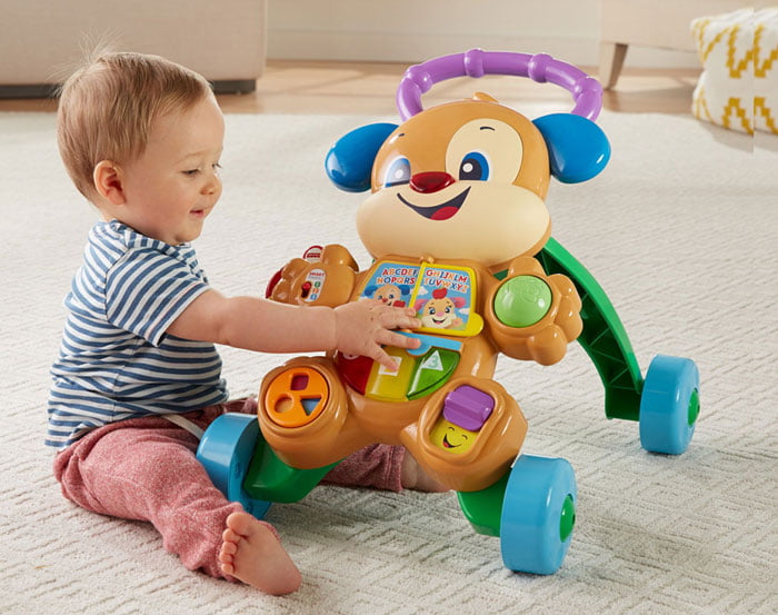 Fisher-Price Laugh & Learn Smart Stages Learn with Puppy Walker - French Edition