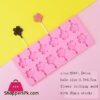 Flower Shape Lollipop Silicone Mold Bakeware 3D Handmade Pop Stick Lolly Candy Chocolate Cake Decoration Mold With 20 Pcs Stick