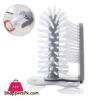 Glass Washer Glass Cup Brush Cleaning Brush with Suction Base for Bar Kitchen Washing Cleaning Tool